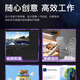 Mikuten Intel Core i7-litro RTX4060 Tarjeta gráfica independiente 64G Memoria Desktop Computadora Host Black Myth Black Wukong 3A Office Designer Rendering Computer Standard + Pantniple Set siete: 12100F/512G Oficina/Liga de Legends de Legends