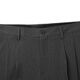Sept Brand Men's Business Panters 2025 printemps et été Nouveau pantalon long pantalon slim plissé [facile à prendre en charge] 1050 Gris foncé 34