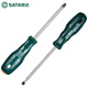 SATA Phillips screwdriver set for household small screwdriver super hard screwdriver disassembly special one-piece driver #0*100M #1*200MM rod thick 5mm total length 290mm/6231