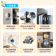 美的（Midea）洗烘套装 10KG滚筒洗衣机+变频热泵烘干机 1.1洗净比 MG100V36T+VH36T 以旧换新 家电国家补贴