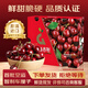 Bachiguo imported cherries from Chile air-shipped large cherries in stock direct delivery gift box seasonal fruits for pregnant women 450g (net weight) large fruit J grade single fruit 6-8g