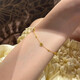 Pupan Old Phoenix Gold-plated Fish Scale Square Bracelet for Women Light Luxury Niche Design Hand Jewelry Accessories Fine Scale Square Bracelet