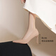 ZHR high heels female elegant French pointed toe single shoes for women solid color commuting work women's shoes BQ117 nude pink 37