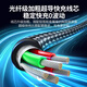 Greenlink Type-C data cable 6A is suitable for Huawei Honor super fast charging 100W/66W charging cable Pura80/70/Mate70/60Pro+ Xiaomi Android mobile phone car 2 meters
