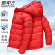 Fei Zhongfei 90 velvet light down jacket men and women same style hooded fashion casual autumn and winter warm couple jacket men 180