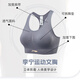 Li-ning sports bra women's yoga fitness bra medium and high intensity support quick-drying breathable vest running purple xL