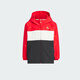 阿迪达斯 （adidas）男女童装春季红色款加绒连帽运动夹克外套JF3879 JF3879 128cm