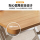 Kunfeng foldable dining table household small table rental house small apartment dining simple square table outdoor portable stall table walnut color 60*60*50 H galvanized legs