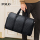 POLO travel bag men's business large capacity short-distance business trip commuter luggage bag handbag independent shoe compartment storage