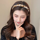 Xiang Wan's high-end headband, women's all-match high-ceiling hairband, face wash headband, pressed hairpins, hair binding headwear