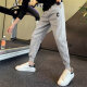Dingzhi Spring and Autumn Casual Pants Men's Trendy Brand Harem Pants Men's Handsome Small Leg Pants Casual Sports Leg Pants Casual Pants Men's Black Regular M Recommendation (90-110 Jin [Jin equals 0.5 kg])