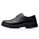 Chaussures en cuir Portulese pour hommes Business à lacets polyvalents chaussures décontractées formelles