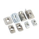 Jinchao T-type nut 20/30/40/45 type European standard aluminum profile slider shrapnel nut ship type hammer head national standard European standard T type 20 type-M4 (50 pieces)