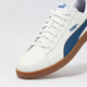 
Puma (PUMA) official men and women's low top classic retro contrasting color versatile lightweight breathable board shoes PUMA UP372605 white-Sailor Blue-21 40