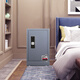 Deli light gray electronic password safe box key password double unlock can enter the cabinet home office M-grade safe box. 3645A electronic password safe box height 695mm safe box factory direct sales multi-storey shipment