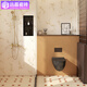 Yuanjing 600x1200 Matte Tallado de taller fino conejo Estampado azulejos de cerámica estampada de estilo de crema retro francesa y baldosas de pared de baño H12605 mate de porcelana completa (mixta) 600x1200
