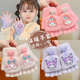 Sanrio Kuromi Children's Gloves Winter Warm Boys and Girls Plus Velvet Cold Warm Half Finger Flip Five Finger Gloves 1# Purple Kurome Warm Five Finger Gloves No Specifications