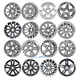 16/17/18/19/20 pulgadas 525 El cubo de rueda X3 modificado 320 es adecuado para 730 BMW 1/3/5/7 Serie X5 Nuevo X1 de 17 pulgadas M723