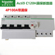 施耐德（Schneider）A9 C120H 4P带漏电保护断路器3P4P80A125A带漏保 80A 2P