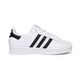 Adidas clover white shoes black label shell toe classic men's and women's sneakers JQ4098