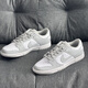 耐克（NIKE）Dunk Low Retro 男子白灰运动鞋复古板鞋 DD1391-103 灰白 42