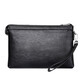 Kadile Crocodile Men's Cuff Soft Envelope Bag Hand Grab Large Capacity Clutch Men's Black Gift for Husband Father's Day Gift