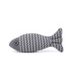 Kitten Meow Cat toys catnip pet cat relief supplies cat stick simulation fish teeth grinding and biting resistant catnip fish [jump red]