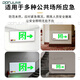 Dongjun Fire Safety Exit Indicator Light Emergency Escape Channel Lighting New National Standard LED Sign Light Commercial Floor Emergency Evacuation Lighting 220V-Single Side Right