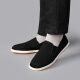 Yu zhaolin viejos zapatos de tela de Beijing hechas a mano tradicionales de un solo pie de un pie zapatos perezosos zapatos casuales para hombres y1s-1002 40