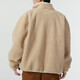Nike (Nike) Jacke Herren 2025 Sommer New Sportswear Fleece Warm Stand Kragenjacke FZ6194-126 Light Khaki Neujahr L.