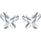 Liuguifu Jewelry PT950 Platinum Earrings Butterfly Flying Platinum Earrings for Women PT0200070 0.75g