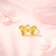 Trendy Acer Romantic Bow Pure Gold Hard Gold Ring Women's Bracelet for Girlfriend Birthday Gift Women's No. 13