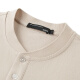 GXG Menora de ropa de 24 años Color contrastante Henry Henry Camisa de polo bordado Camiseta corta Caki 165/s