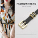 Melece [sélectionné] New Women's Belt, femmes Palm Pin Pin Pin Pin Clâne Backle Backle, Pure Vache Pure, All-Match Simple Denim Suit Jirt 15693 Rose nue 105cm