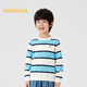 Balabala children's clothing baby sweater boy sweater autumn pullover base shirt cartoon embroidery fashionable 208324103104