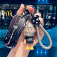 iosn Porsche Key Shell Cover Cayenne Paramela Macan Pamela Car Taycan Schnallen Bag Männer und Frauen 20 B Stiefen Starry Sky Grey Grey Chameleon Bär