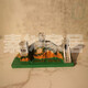 Beijing tourist attractions ornaments of Bird's Nest Water Cube Tsinghua Park Monument Architectural Model Children's Study Room Small Title-Cartoon Edition-Length 10cm