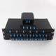 Front is fiber optic terminal box SC/FC/LC/ST full 8-port terminal box 4/12/24 core rack-type optical cable fusion box 12-port FC round head [full compatible]