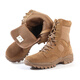 3514 Kampfstiefel Herren -Trainingschuhe High Top Tactical Boots Side Reißverschluss -Stiefel neuer Stil brauner Outdoor -Wüstenstiefel Brown 44