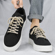 Chaussures Huili Chocxiang pour hommes et été pour hommes, nouvelles chaussures de planche décontractées noires