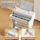 Aozhijia Electronic Piano Kinderspielzeug für Mädchen im Alter von 3 bis 6 Jahren, Geburtstagsgeschenk für Anfänger können frühe Bildungsrätselinstrumente spielen