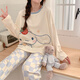 
Yalu pajamas for women 2025 new cute Yuguigou spring and autumn long sleeve plaid trousers Internet celebrity style home clothing set 15567 women M women (suggested weight 80100 Jin [Jin equals 0.5 kg])