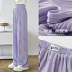 Pitt Pitt Girls Pantalones de verano delgados Pantalones de verano delgada Traje de verano para niños 2025 NUEVO ALIMO PITANO DE SETA DE SEDA DE ICLO DE ICE DE ICHILLO DE ICHA DE ICE