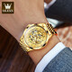 Oleeis Olevs Swiss Certified Brand Watch Men's Mechanical Uhr