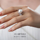 Meluxe S925 silver akoya seawater pearl ring live pearl women's ring birthday gift for wife akoya white 10-10.5mm