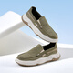 Camel (Camel) Zapatos de lona para los hombres nuevos transpirables resistentes al desgaste liviano y cómodos zapatos casuales G14S391175 Negro 42