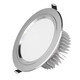 FENGLANQ downlight led ceiling light embedded spotlight hole light hole light simple light 3W living room home aisle 7.5 cm barrel light 2.5 inch 3W white or warm opening 65-85MM
