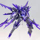 ROHDE集模社冰川瞬变1/144HG高达模型暗物质jms原紫色限定拼装机甲手办 萌闪-特洛八[带驾驶员+水贴+支