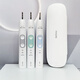 Philips (Philips) Cepillo de dientes eléctrico para adultos 6877HX682P Cargo de inducción completamente automática Vibración de sonido inteligente 9192 HX681G CARGADOR AZUL ENVIADA ENCONTRA 4 Cabeza de cepillo
