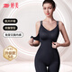 Tingmei Black Bangage Combesing Compiting Morting Afdomener и поднятие комбинезона после снятия талии и заставления его выглядящим боди для похудения